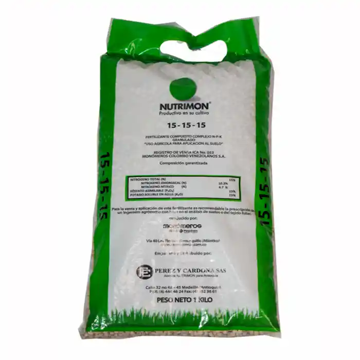 Fertilizante 15-15-15 1 kg.