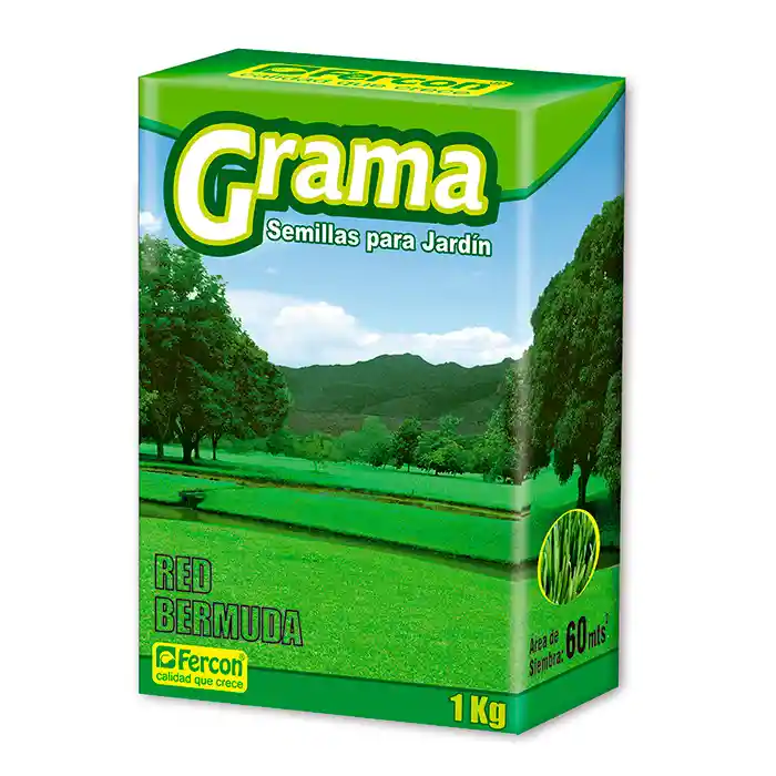 Grama Bermuda clima cálido 1 kg.