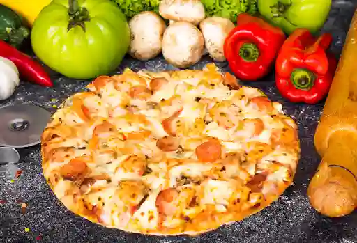 Pizza Especial Caracol Mitad - Mitad