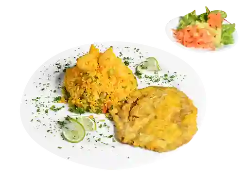 2 Platos de Arroz con Camarones