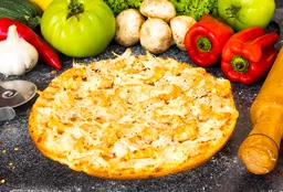 Pizza Camarón y Pollo 