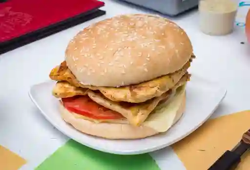 Hamburguesa Doble Pollo