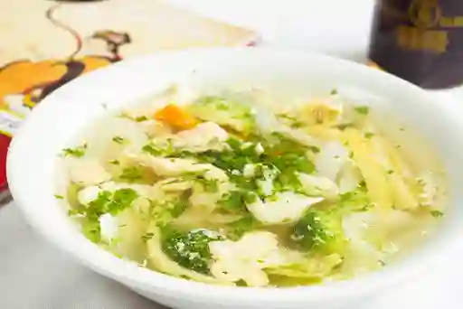 Sopa Pollo y Verduras