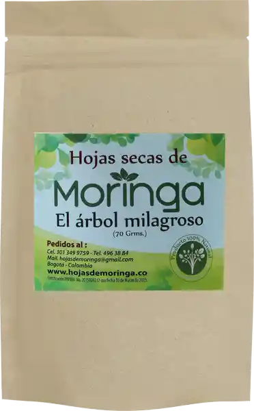 Moringa Hoja X 70 Grs