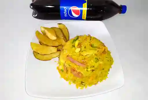 Combo 4 Lbs de Arroz Ranchero + Coca-Cola 1.5 L