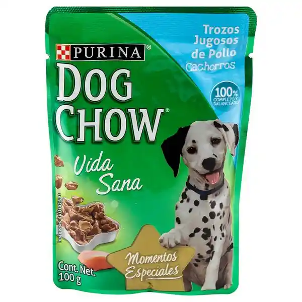 Dog Chow Comida Húmeda Para Perro  Cachoro Pollo