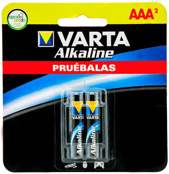 Pila Aaa 2 Varta Alcalinas