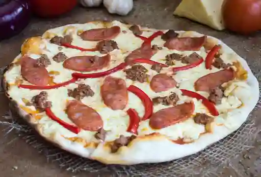 Pizza Española + GASEOSA GRATIS