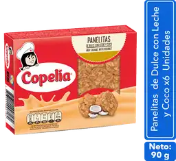 Copelia Panelitas Dulce de Leche y Coco