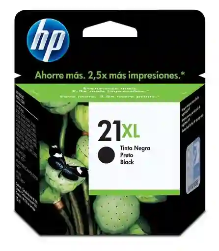 Hp Cartucho 21Xl Negro