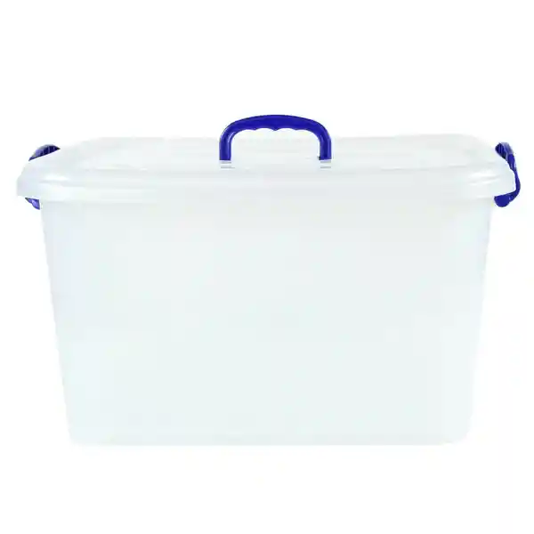 Home Caja Organizadora Haixin con Ruedas Transparente 40 L