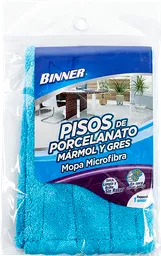Repuesto Mopa Binner Para Pisos de porcelanato 