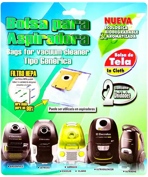 Hepa Bolsa Aspiradora Genérica Biodegradable Ultra S Jetmax