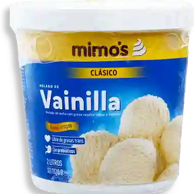 Helado 2 Litros Vainilla 