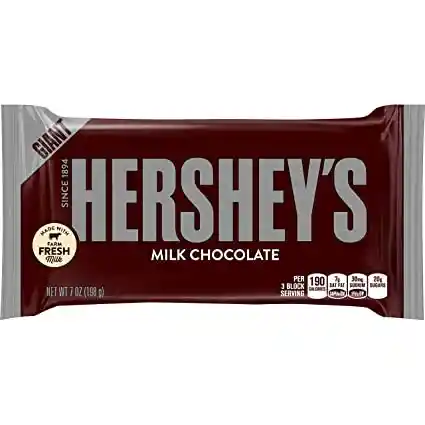 Hershey Chocolate Milk Barra Giant X 198