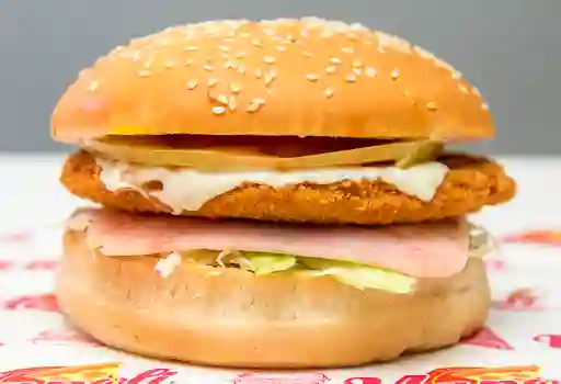 Hamburguesa Pollo Apanado 125 gr