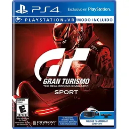 Playstation 4 Gran Turismo Sport Juego 4