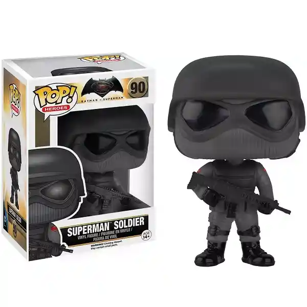 Funko Pop Superman Soldier (90) - Batman Vs Superman