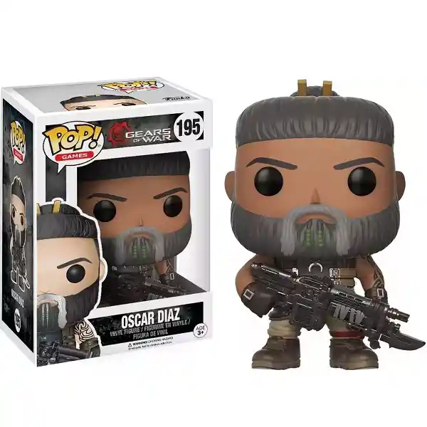 Funko Pop Oscar Diaz (195) - Gears Of War