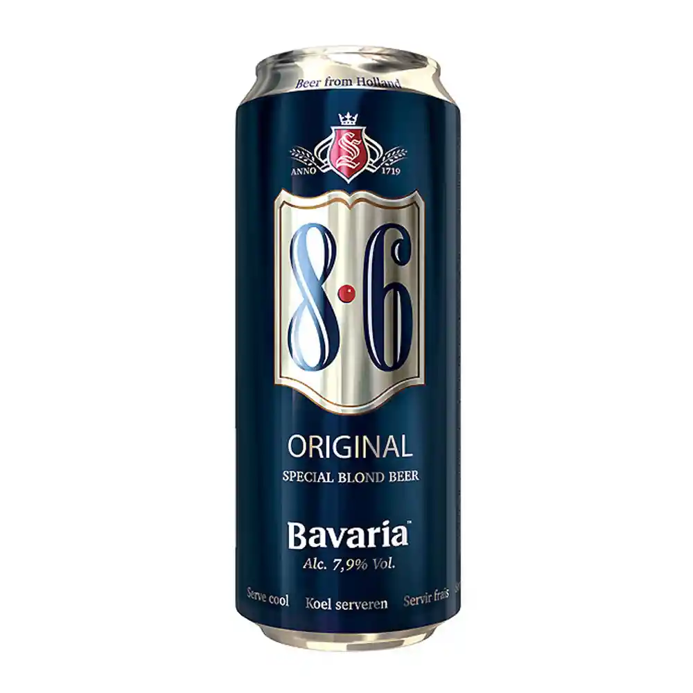 Bavaria 8.6 Cerveza Rubia Original en Lata