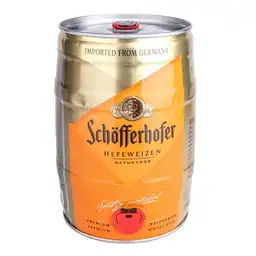 Schofferhofer Cerveza Barril.