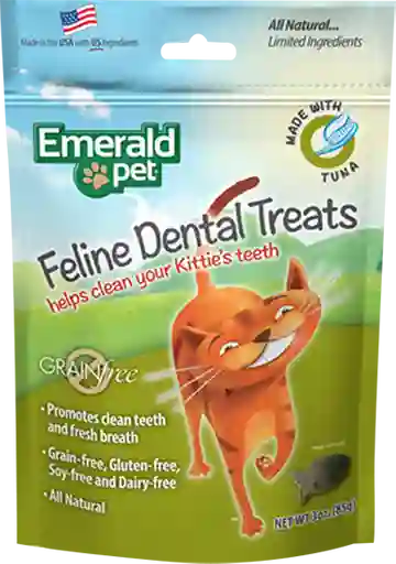 Emerald Pet Cat Snack Dental Atun X85 Gr