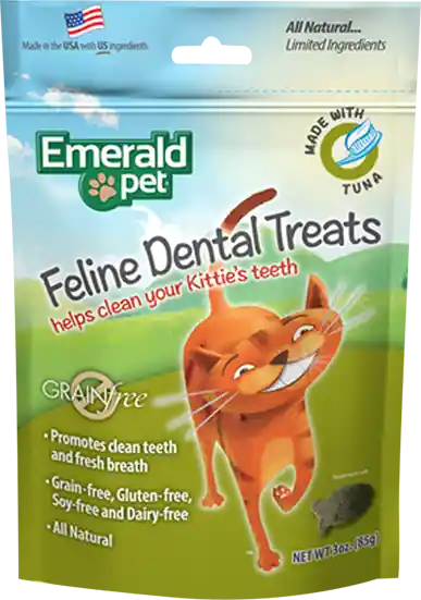 Emerald Pet Cat Snack Dental Atun X85 Gr