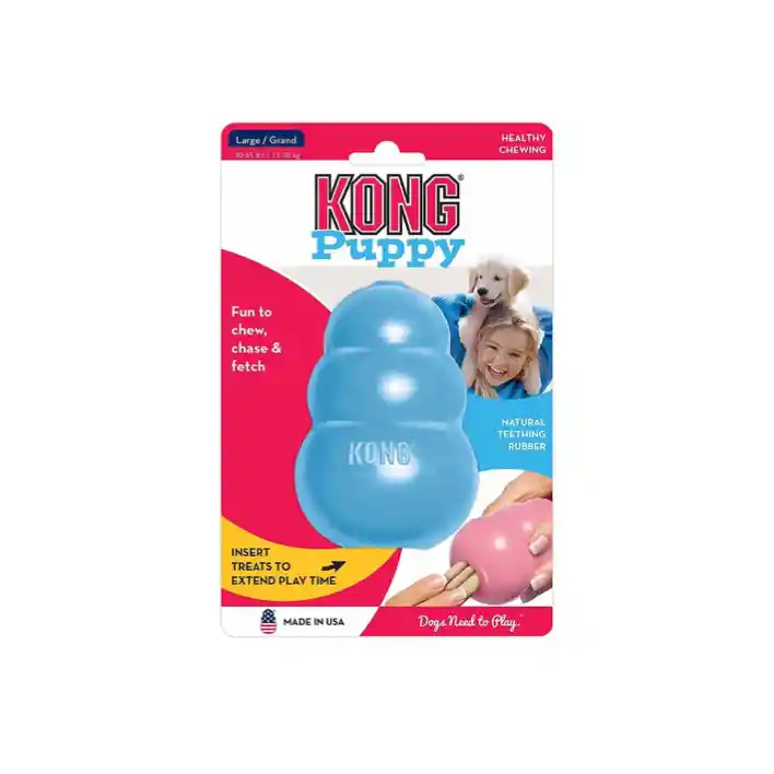 Kong Perro Caucho Puppy Portapasabocas Small