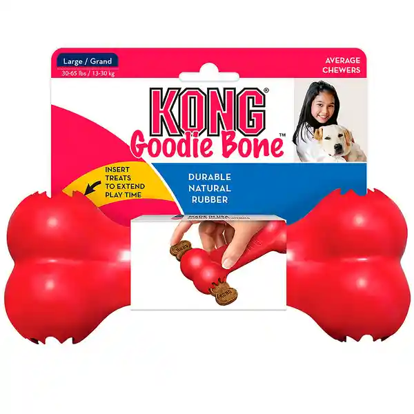 Kong Perro Caucho Extreme Hueso Large