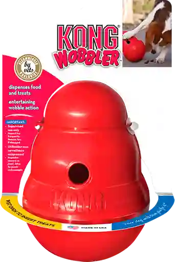 Kong Perro Caucho Wobbler Large