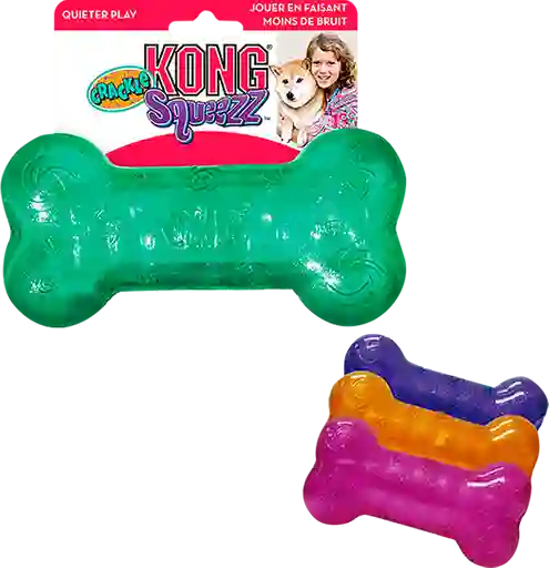 Kong Perro Crackle Hueso Medium