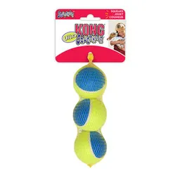 Kong Perro Squeak Air Pelota Medium X3