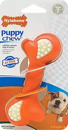 Nylabone Puppy Chew Double Action Petite Tocino