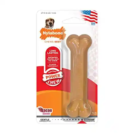 Nylabone Power Chew Doblehueso Wolf Tocino