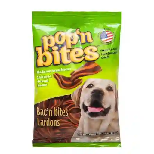Br For Dog Pop'N Bites Bac´N Bites Lardons X85 Gr
