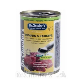 Dr Clauders . Turkey & Potato Lata X400 Gr