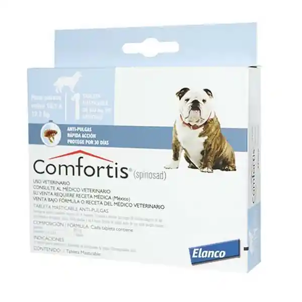 Comfortis 810 Mg 18 A 27Kg Azul