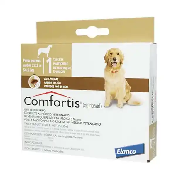 Comfortis 1620 Mg 27 A 54Kg Cafe