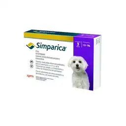 Simparica 10Mg 2.5 - 5 Kg Morado