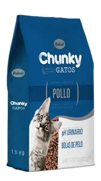 Chunky Gatos Pollo X500 Gr 154981