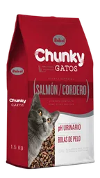 Chunky Gatos Salmon Y Cordero X1.5Kl 157005