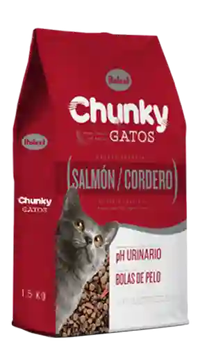 Chunky Gatos Salmon Y Cordero X1.5Kl 157005