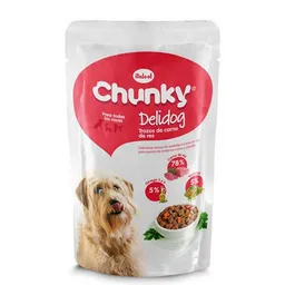 Pouch Delidog Trozos De Carne De Res X100Gr