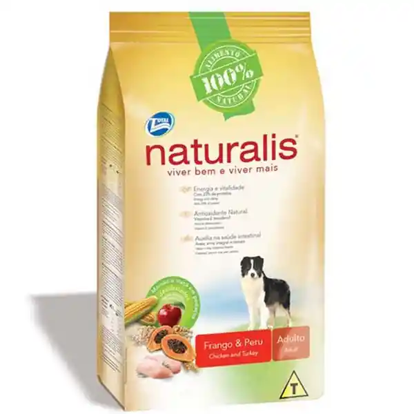 Naturalis Adulto Frango & Peru Frutas X15Kl