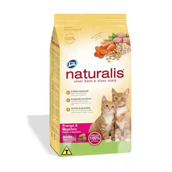 Naturalis Felino Adulto Frango & Vegetales X1Kl