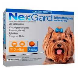 Nexgard Dog S 1 Chewab X 10 (2-4Kg)