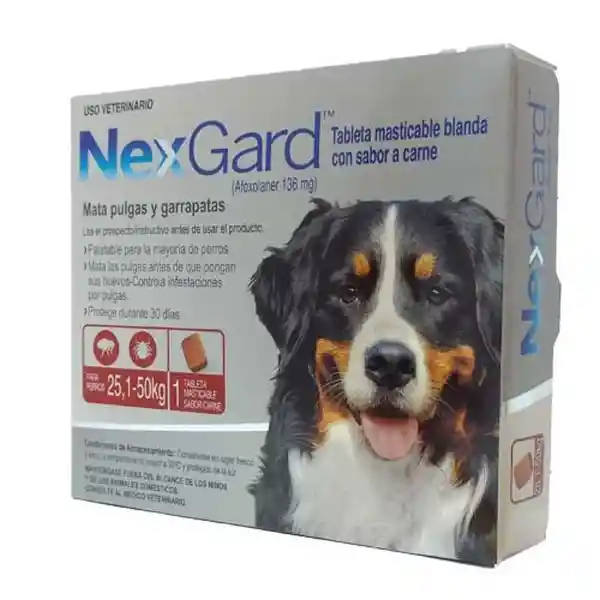 Nexgard Dog Xl 1 Chewab X 10 (25.1-50Kg)