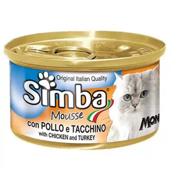 Simba Cat Pate Chicken & Turkey X85 Gr