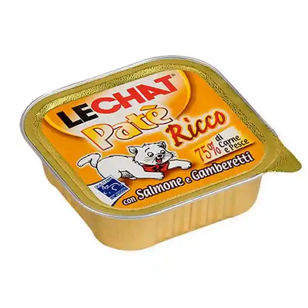 Lechat Pate Salmon & Camaron X100 Gr