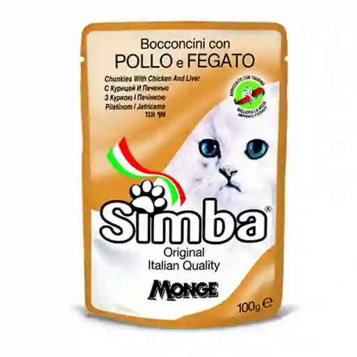 Simba Pouch  Cat Pollo & Fegato X100 Gr Chicken & Liver